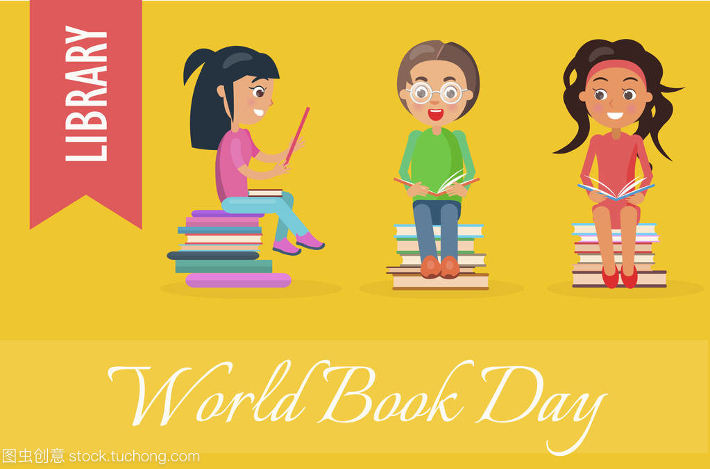 圖書館里的童話王國(guó) 兒童世界讀書日與海報(bào)的奇妙邂逅